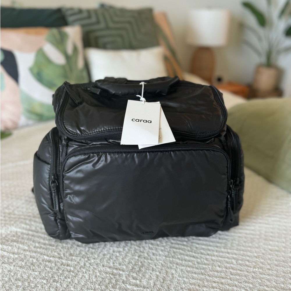 Caraa Baby Diaper Bag Nylon Medium in Black